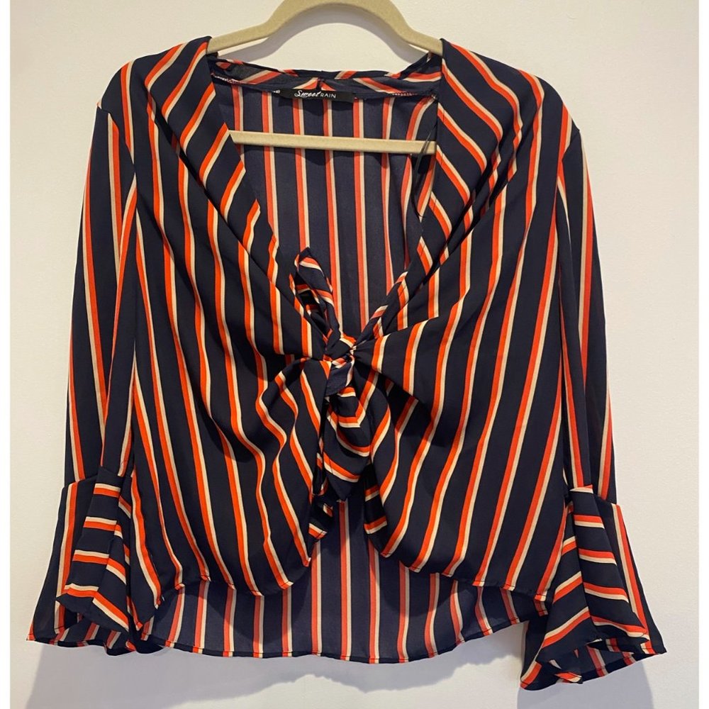 Front Tie Blouse Boutique!